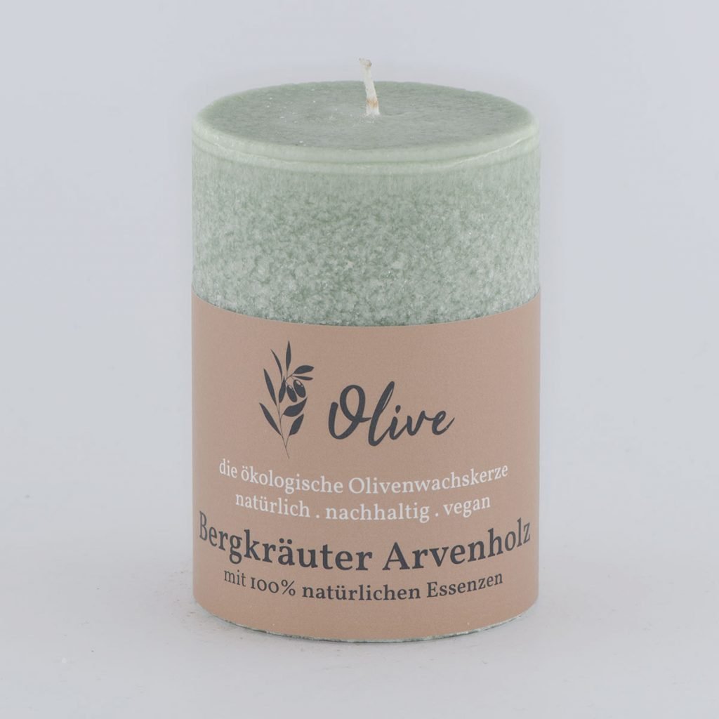 Bergkräuter Arvenholz aus Olivenwachs