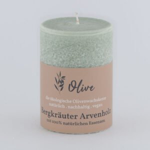 Bergkräuter Arvenholz aus Olivenwachs