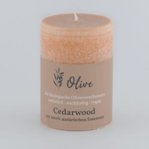 Cedarwood aus Olivenwachs
