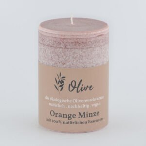 Orange Minze aus Olivenwachs