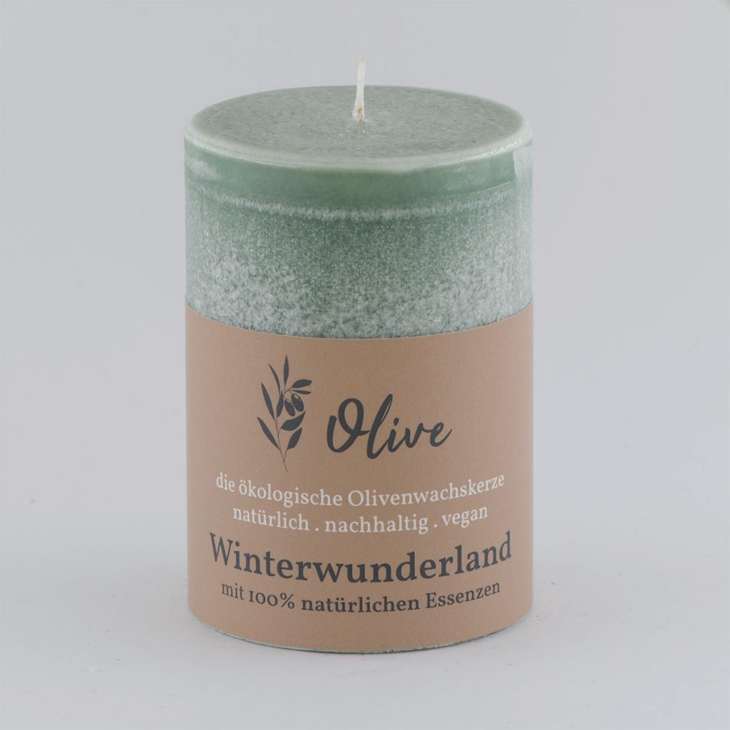 Winterwunderland aus Olivenwachs