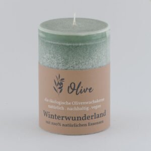 Winterwunderland aus Olivenwachs