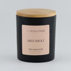 Arvenholz - Schwarzglas gross