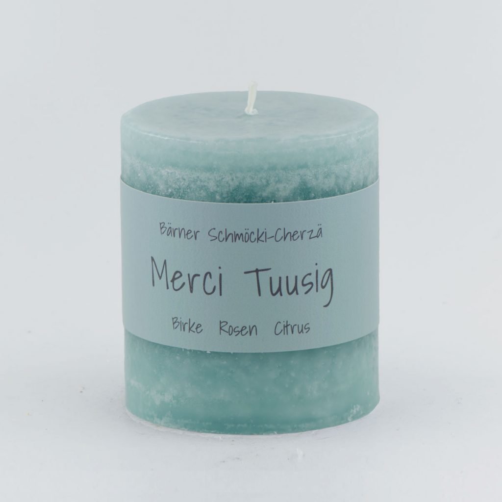Bärner Schmöcki Cherzä: «Merci Tuusig»