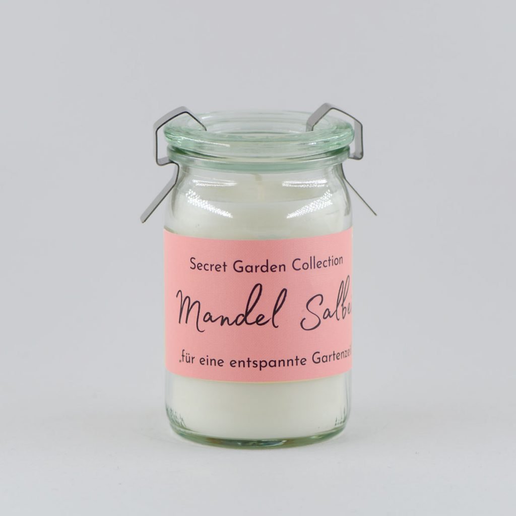 Mini Weckglas Secret Garden - Mandel Salbei